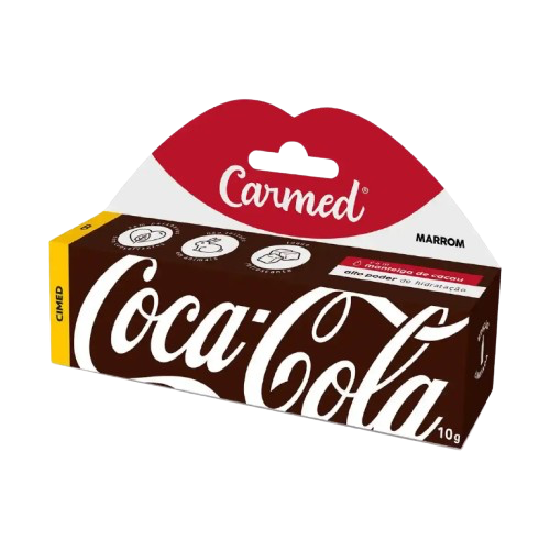 Hidratante Labial Carmed Coca-Cola Marrom – 10 g