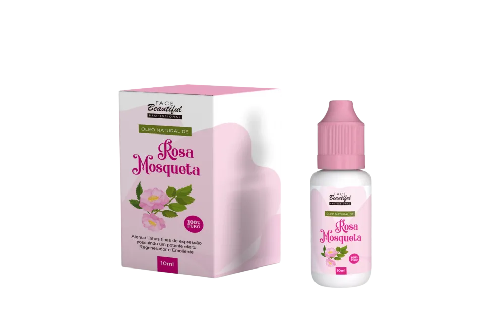 Óleo de rosa mosqueta 10ml - Face Beautyful
