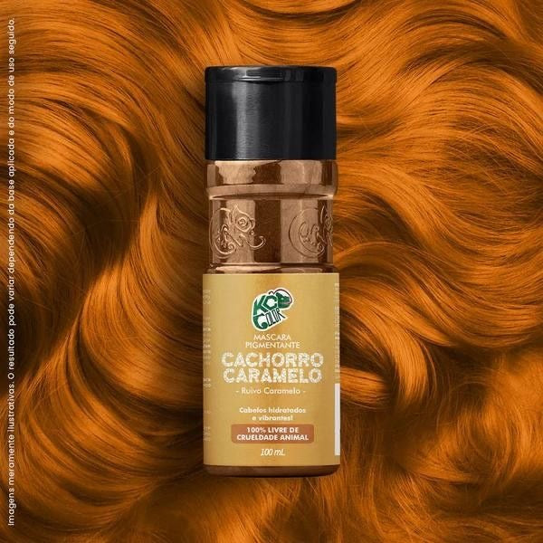Kamaleão Color Máscara Pigmante Cachorro Caramelo 100ml