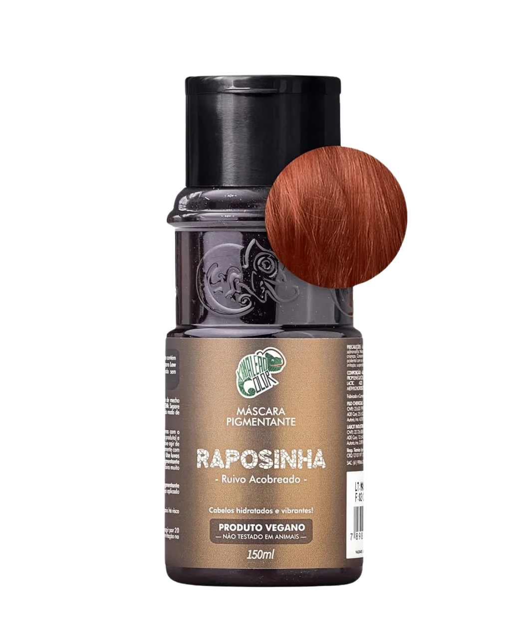 Kamaleão Color Máscara Pigmentante Raposinha 150ml