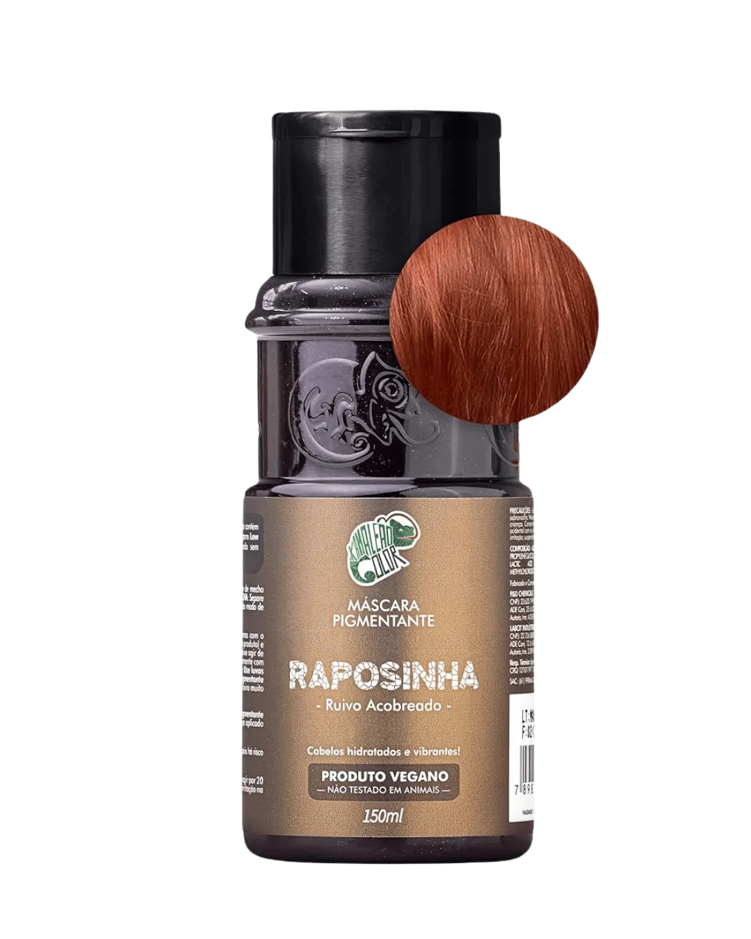Kamaleão Color Máscara Pigmentante Raposinha 150ml