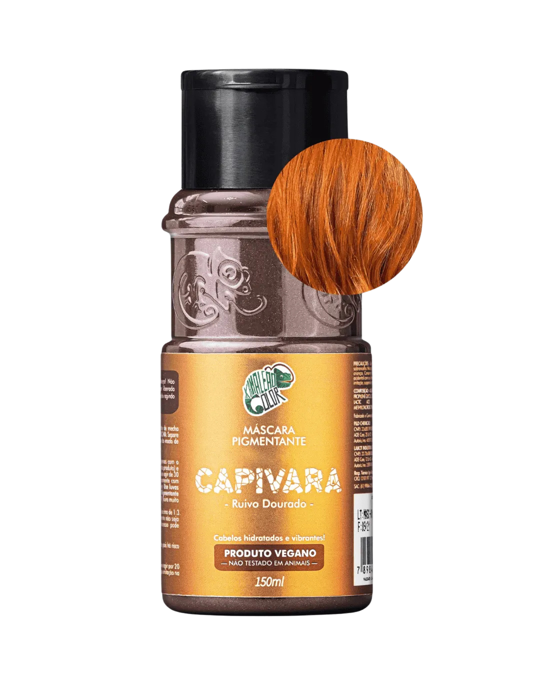 Kamaleão Color Máscara Pigmentante Capivara 150ml