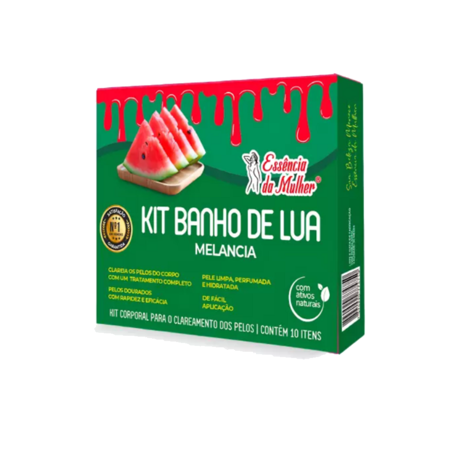 Kit Banho de Lua Melancia – Essência da Mulher