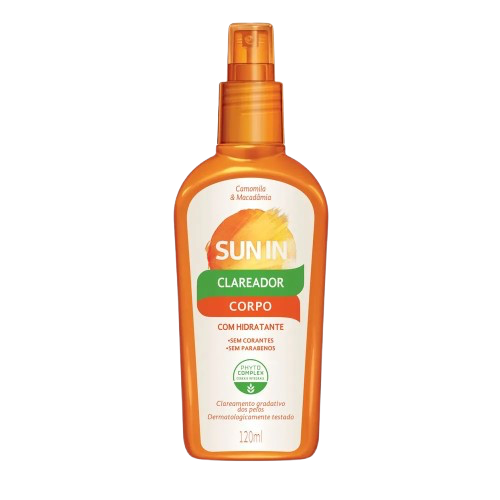 Clareador e Hidratante Corporal Sun In